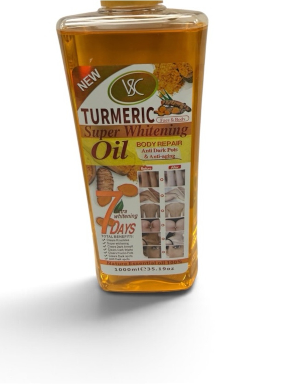 Turmeric Super Whitening Oil - Yellow